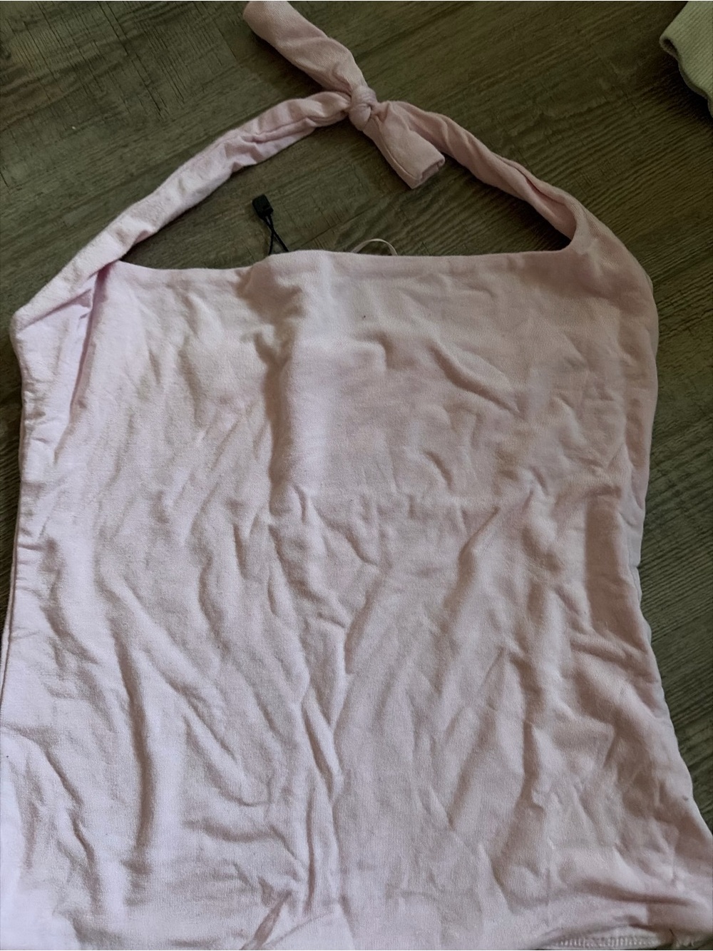 Garage Light Pink Halter Camisole